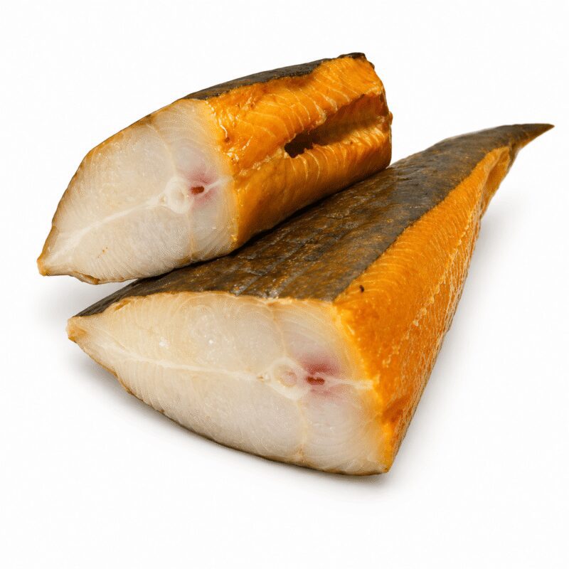 Halibut afumat la rece