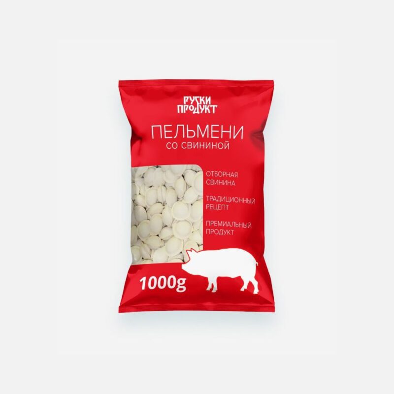 Pelmeni colțunași cu porc Berezka