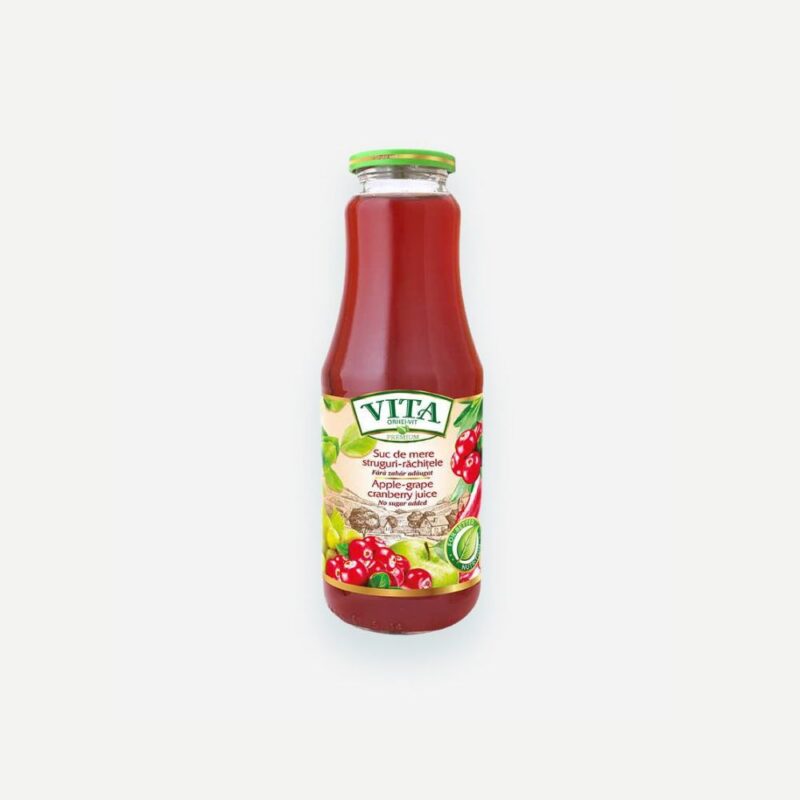 Suc de măr și merișor Vita 1 Litru