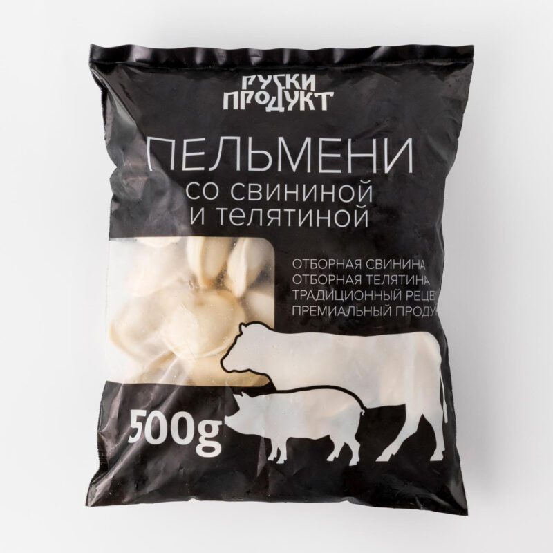 Pelmeni (colțunași) mix porc și vită