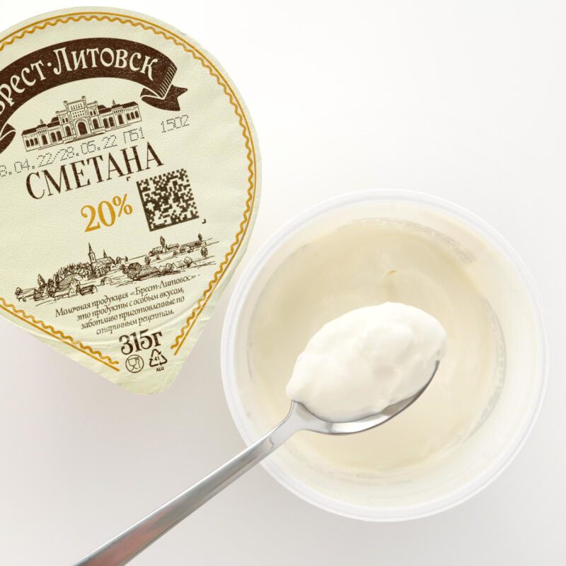 Smântână 20% Brest Litovsk