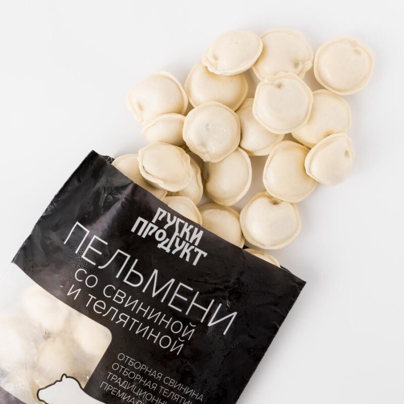 Pelmeni (colțunași) mix porc și vită