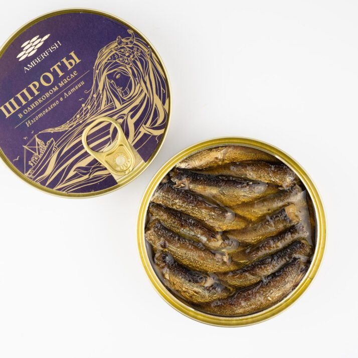 Sprot în ulei de măsline 160 gr