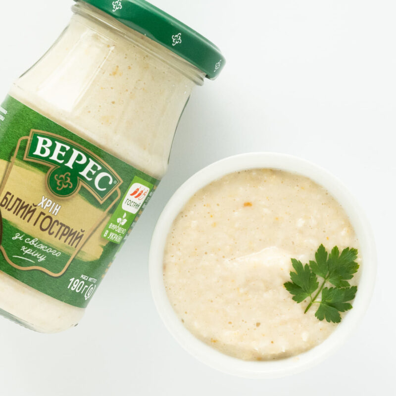 Hrean alb iute, Veres, 190 de grame.