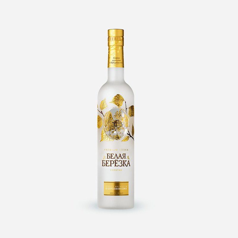 Vodca Belaya Beriozka Gold