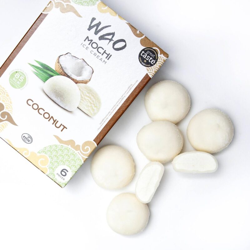 Înghețată cu aromă de nucă de cocos