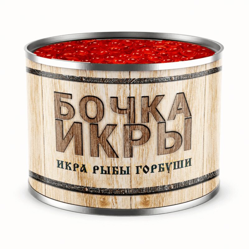 Caviar de somon (Gorbusha) din Kamceatka