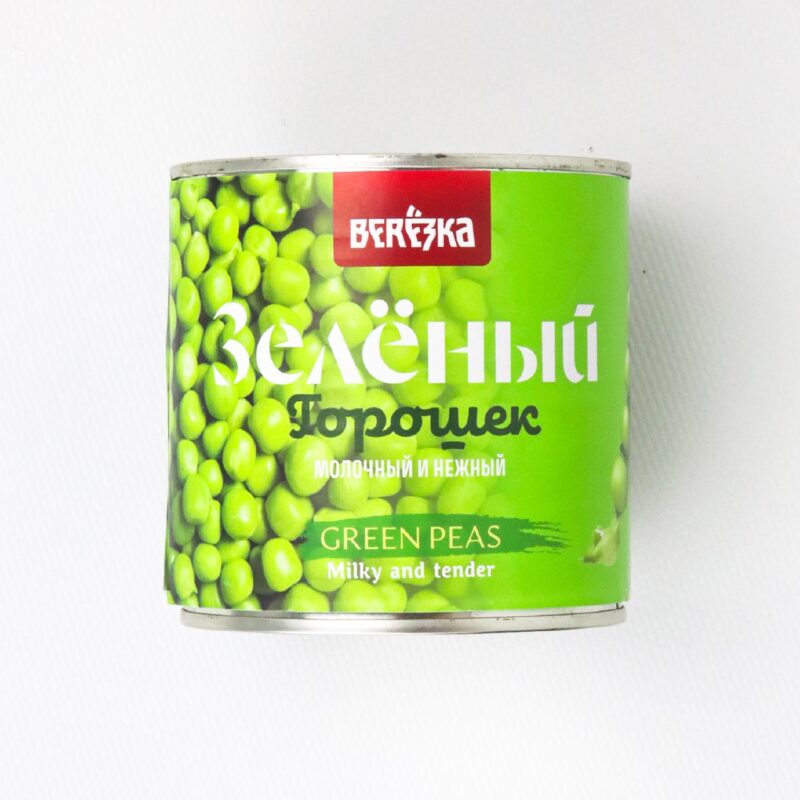 Mazăre verde la conservă Berezka