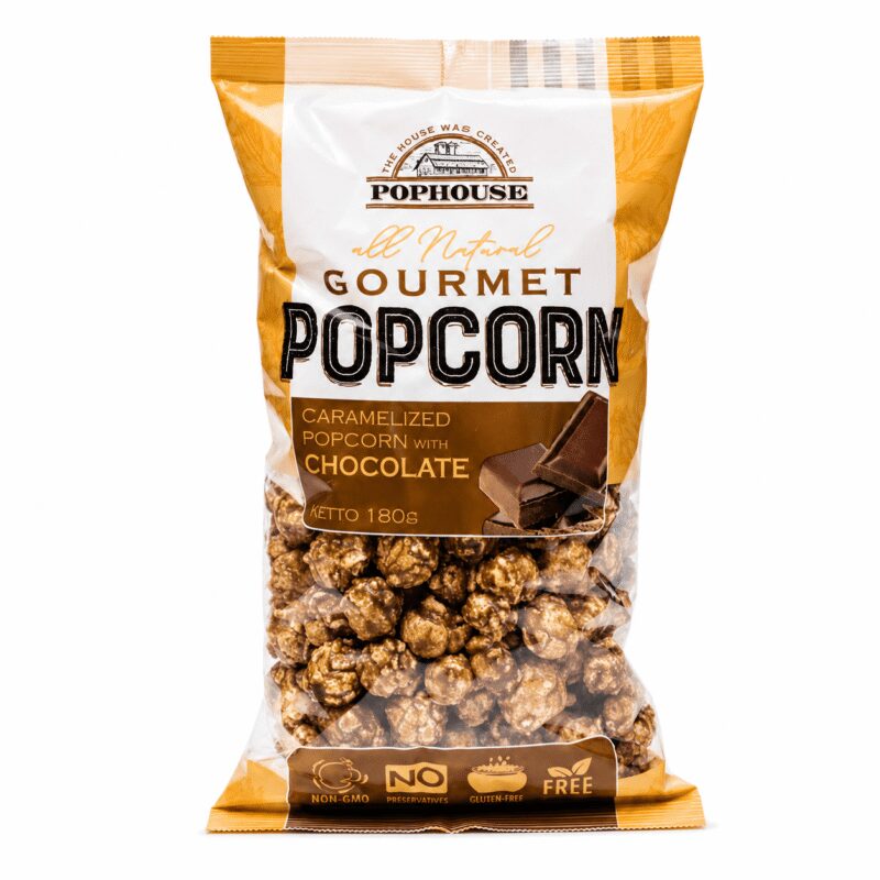 Popcorn cu ciocolată