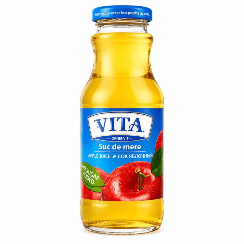 Suc de mere fără zahăr