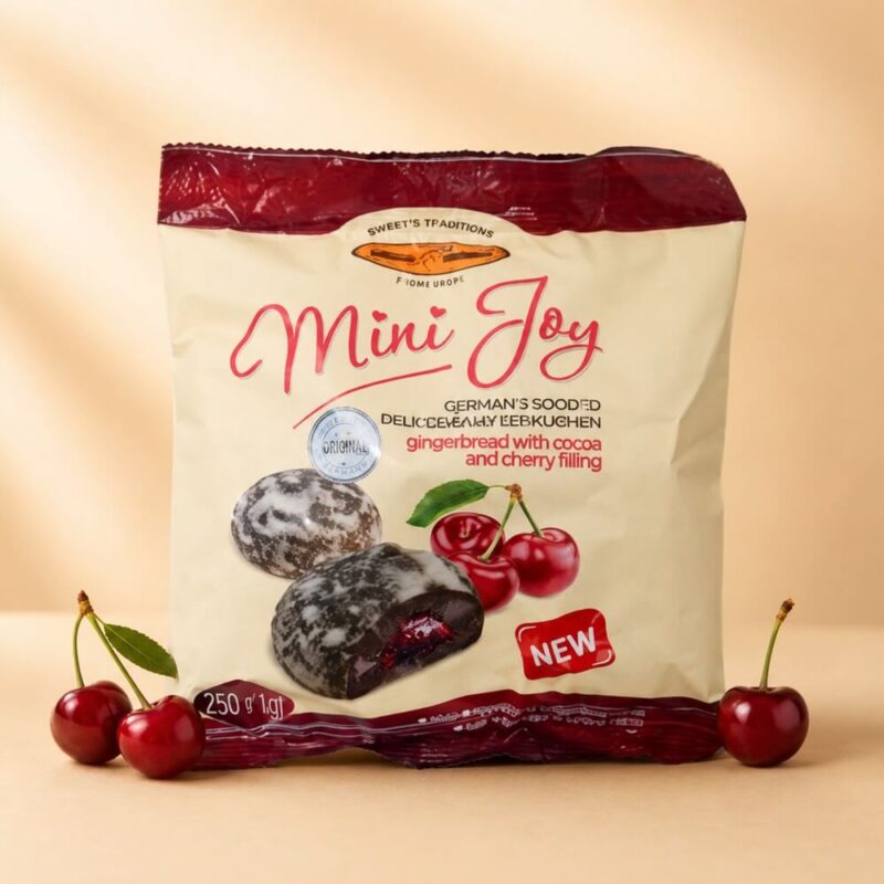 Turtă dulce cu umplutură de cacao și vișine Berezka